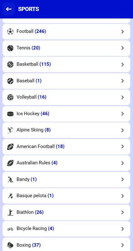  Paripesa types of bets