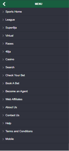 Bet9ja Android Mobile App Image