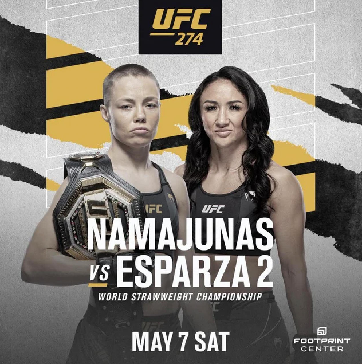 Rose Namajunas vs. Carla Esparza