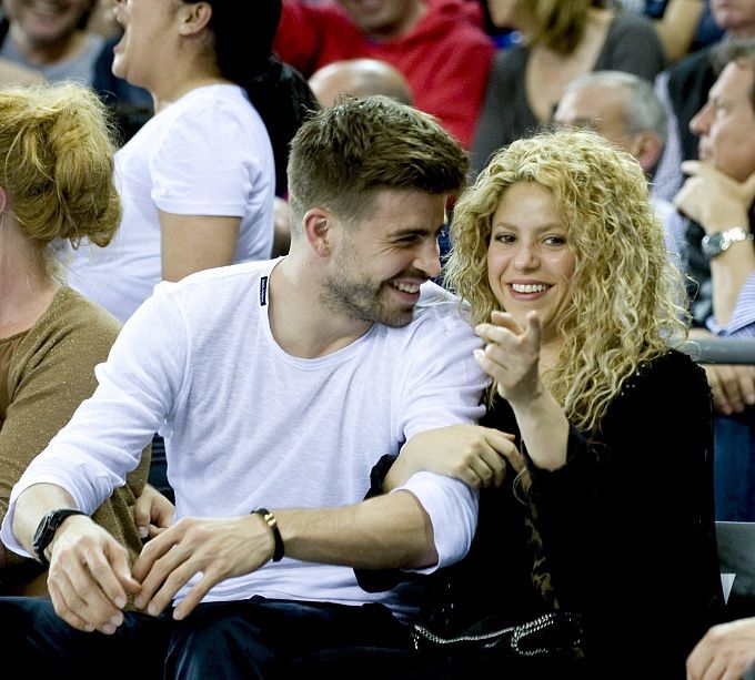 Gerard Pique and Shakira