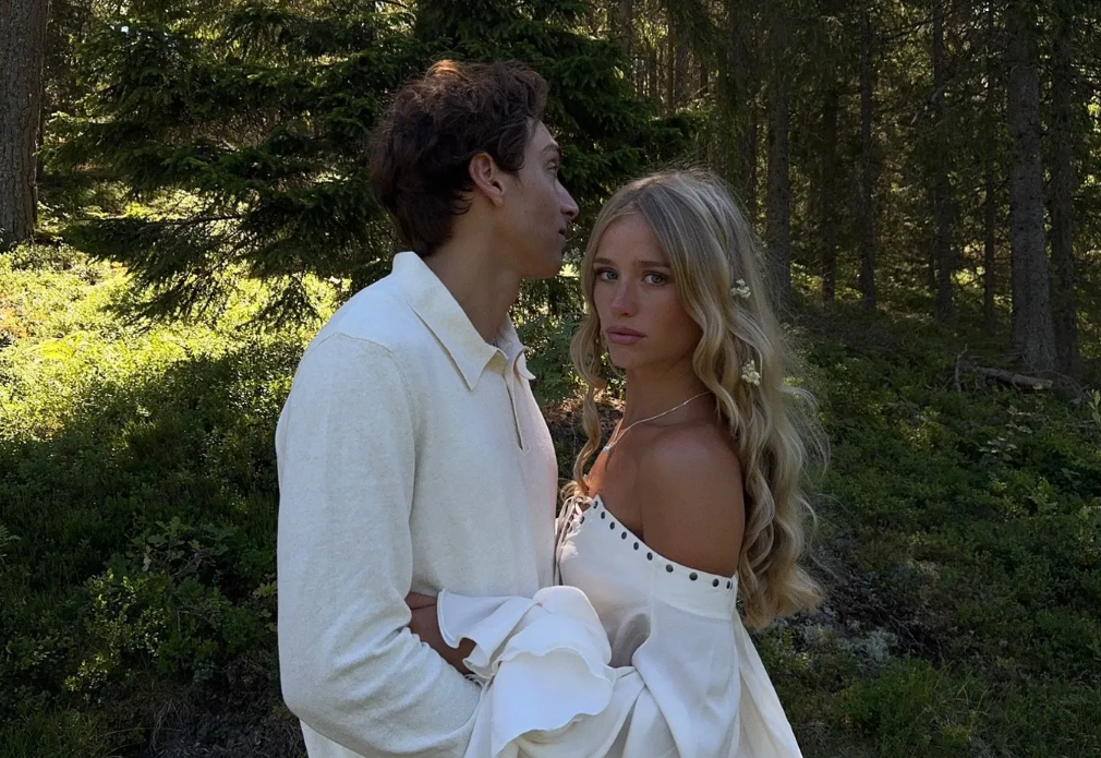 Armand Duplantis and Desiré Inglander