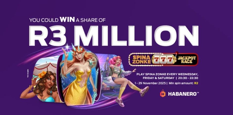spina zonke hollywoodbets login spina jackpot race
