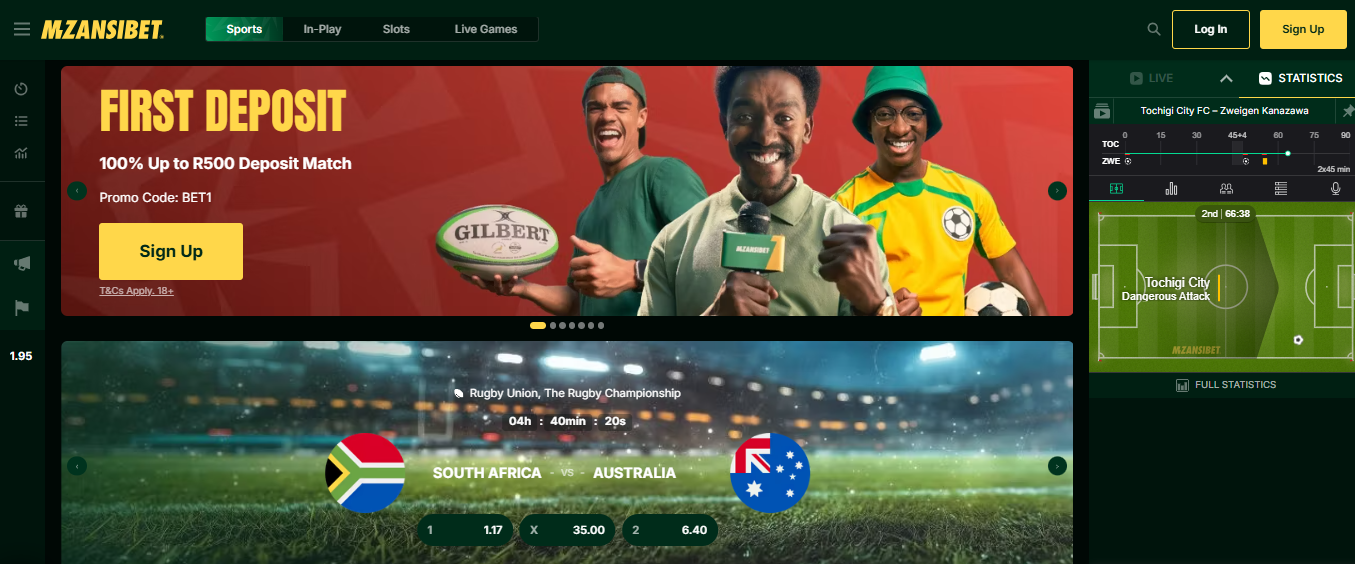 Visit Mzansibet Official Website