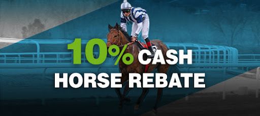 An image of the JazzSports 10% cash horse rebate bonus