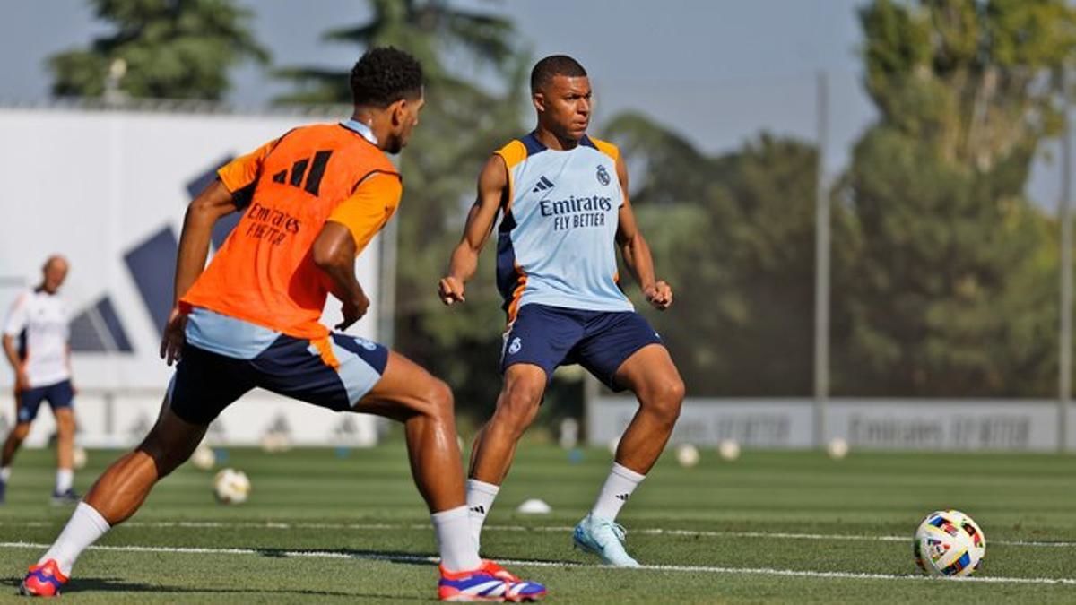Kylian Mbappé Primer entrenamiento con el Real Madrid, Kylian Mbappé