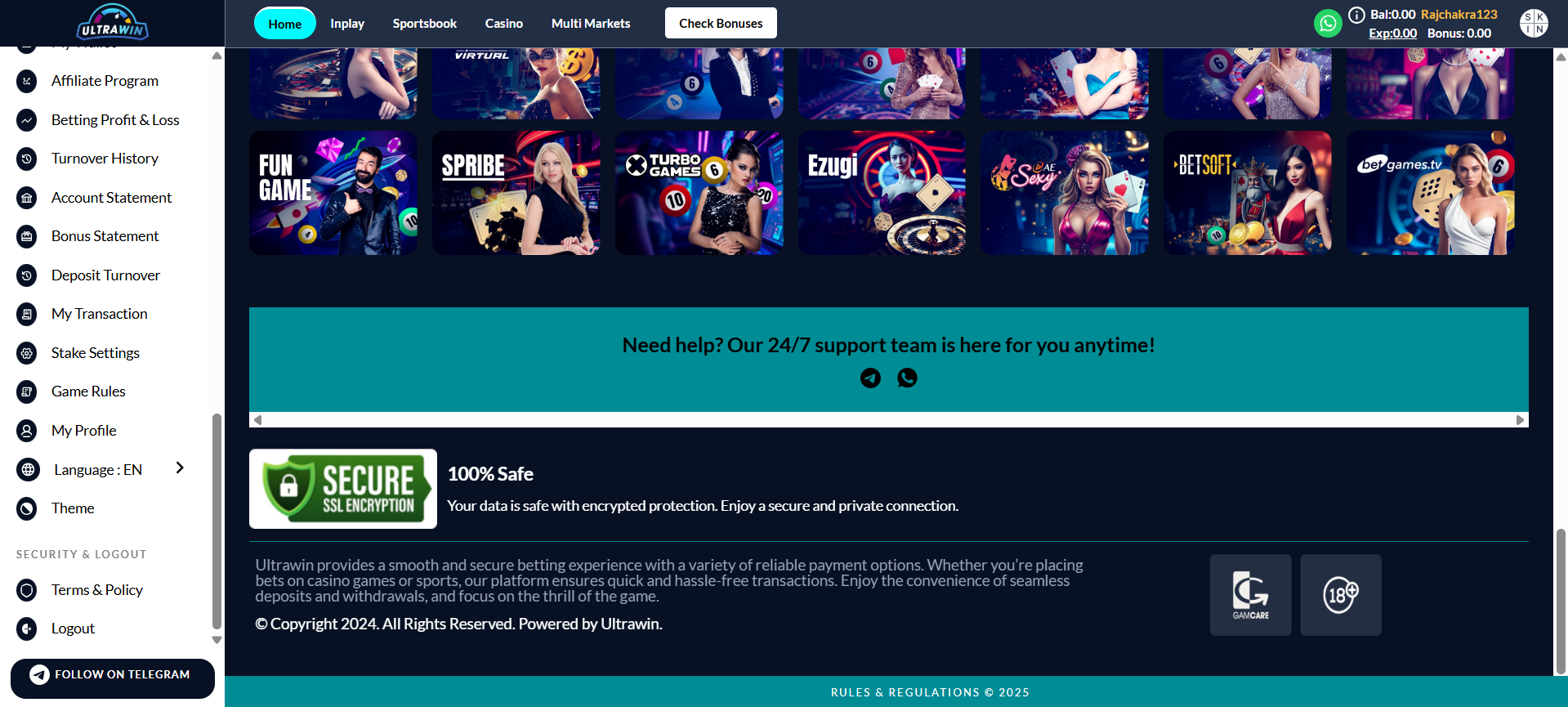 Ultrawin customer support Customer support on Ultrawin