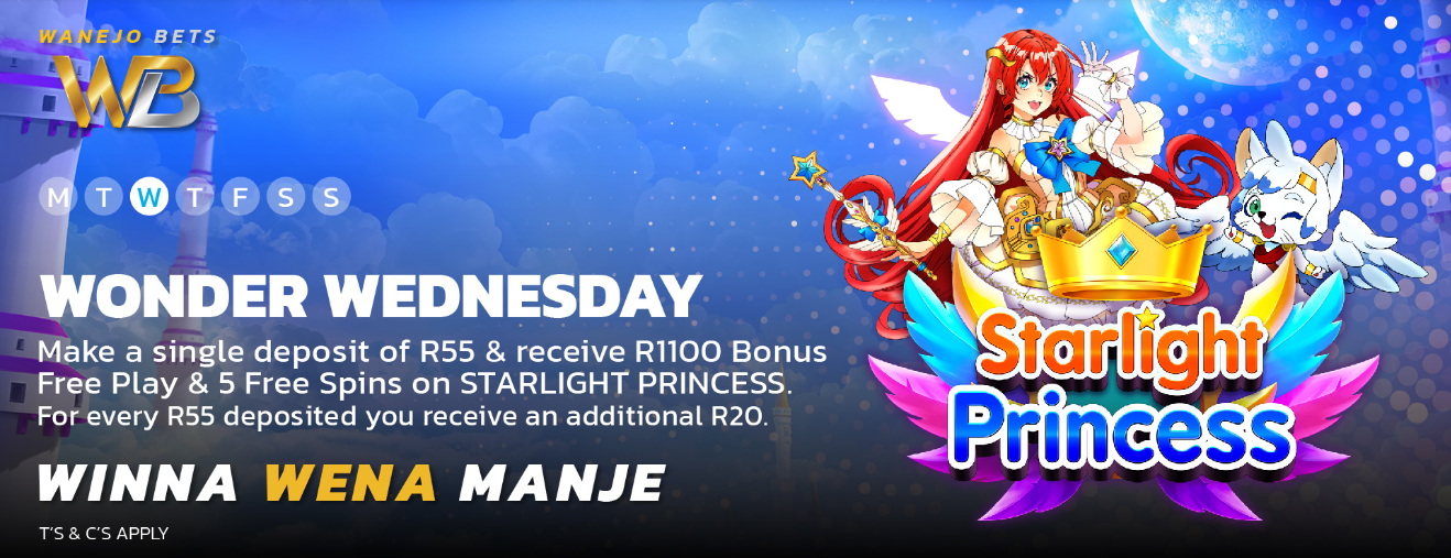 WanejoBets Wonder Wednesday WanejoBets Wednesday Bonus