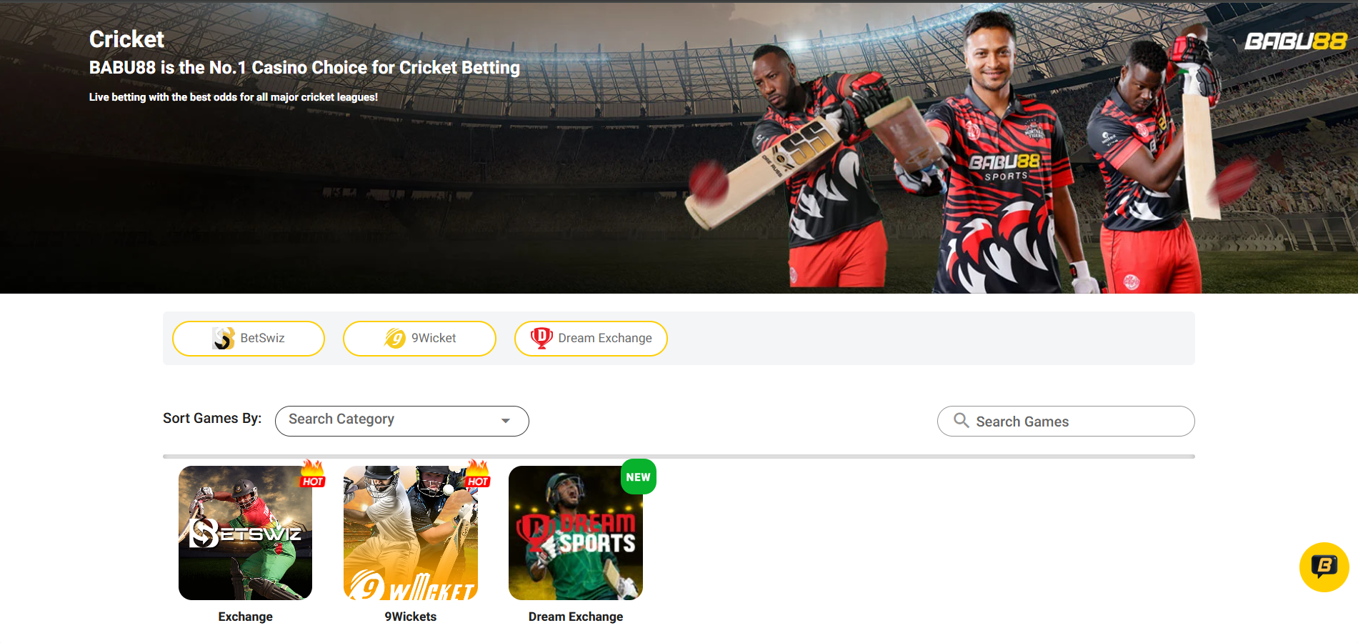 Place a Bet on the Game