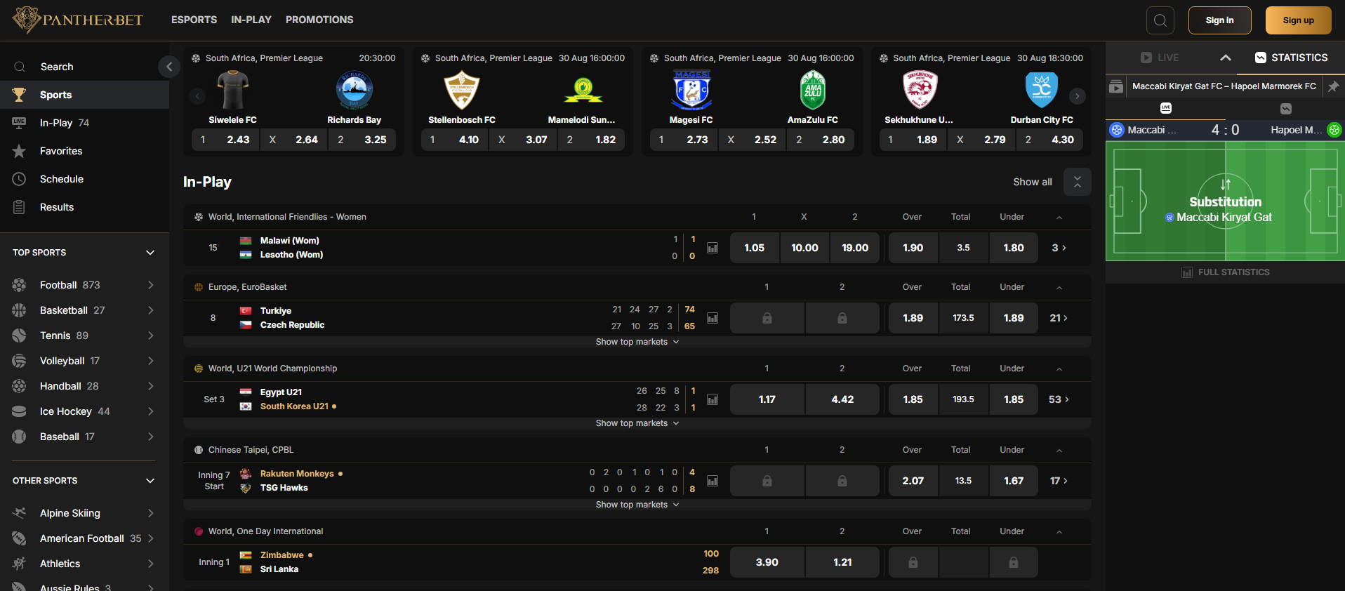 Visit the Patherbet Website