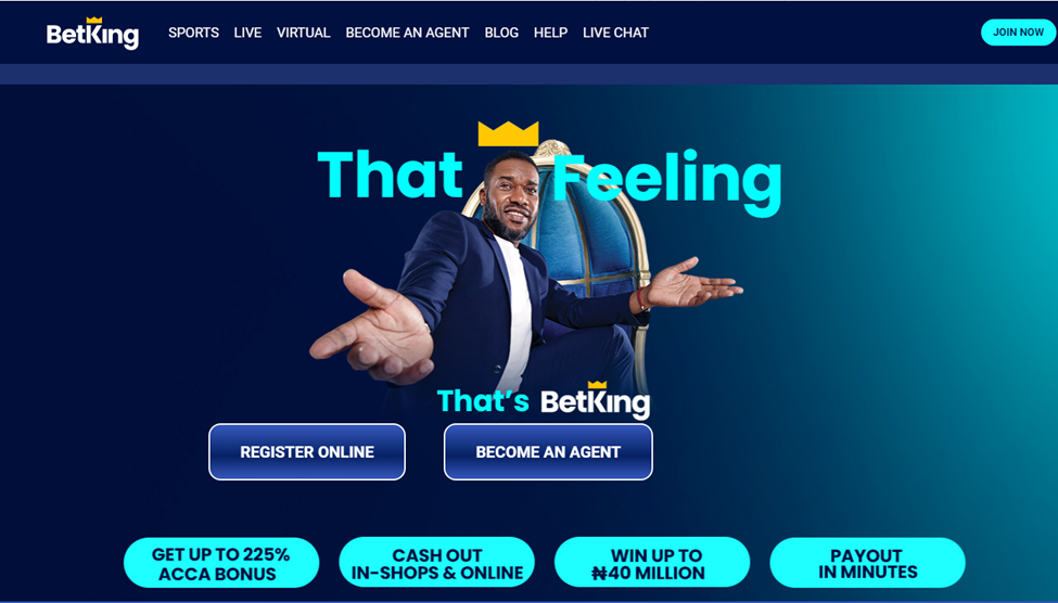 Betking Main Page