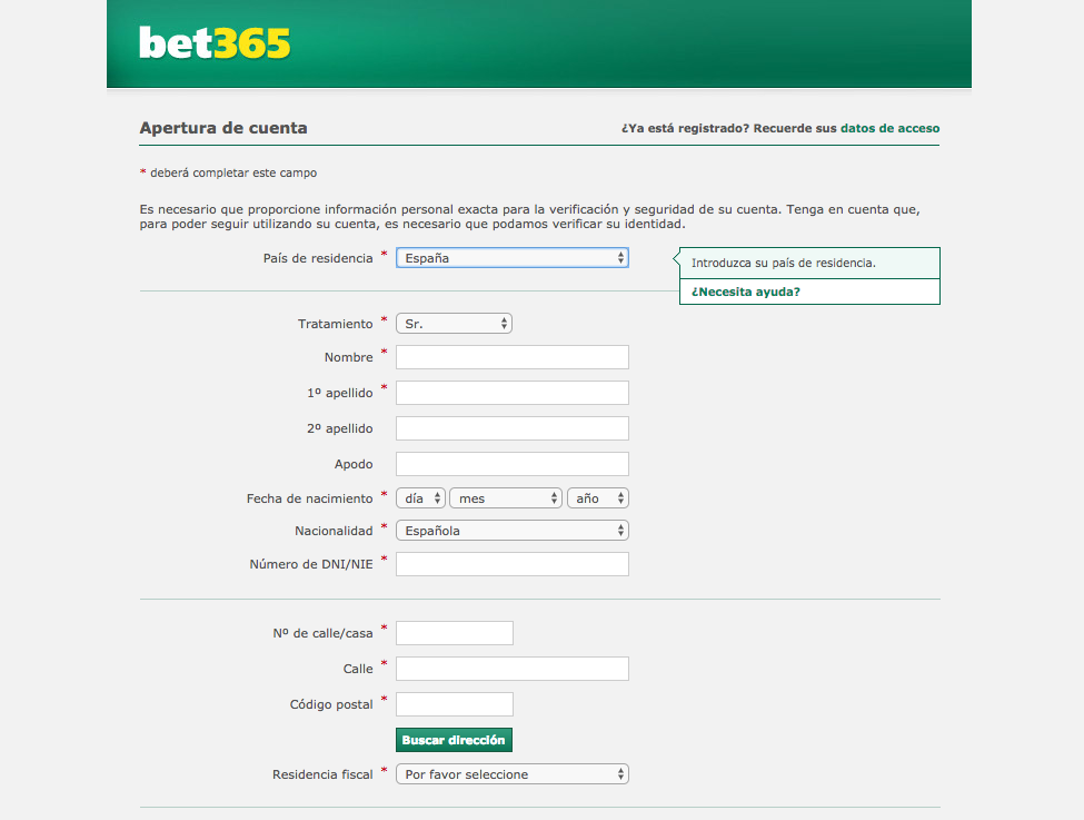 Atención al cliente bet365 gratis