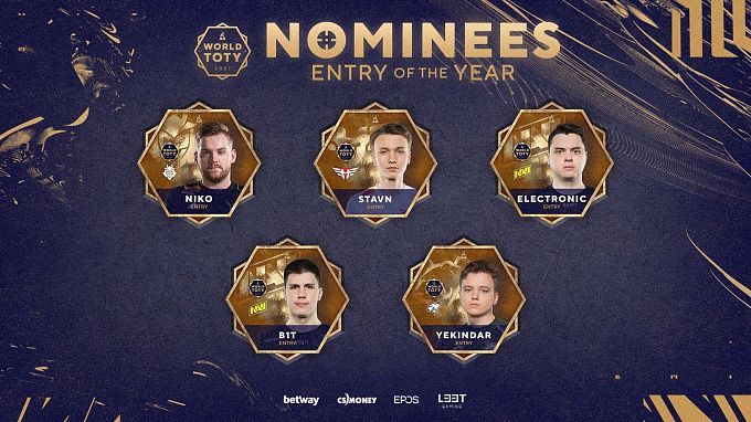 Entry nominees