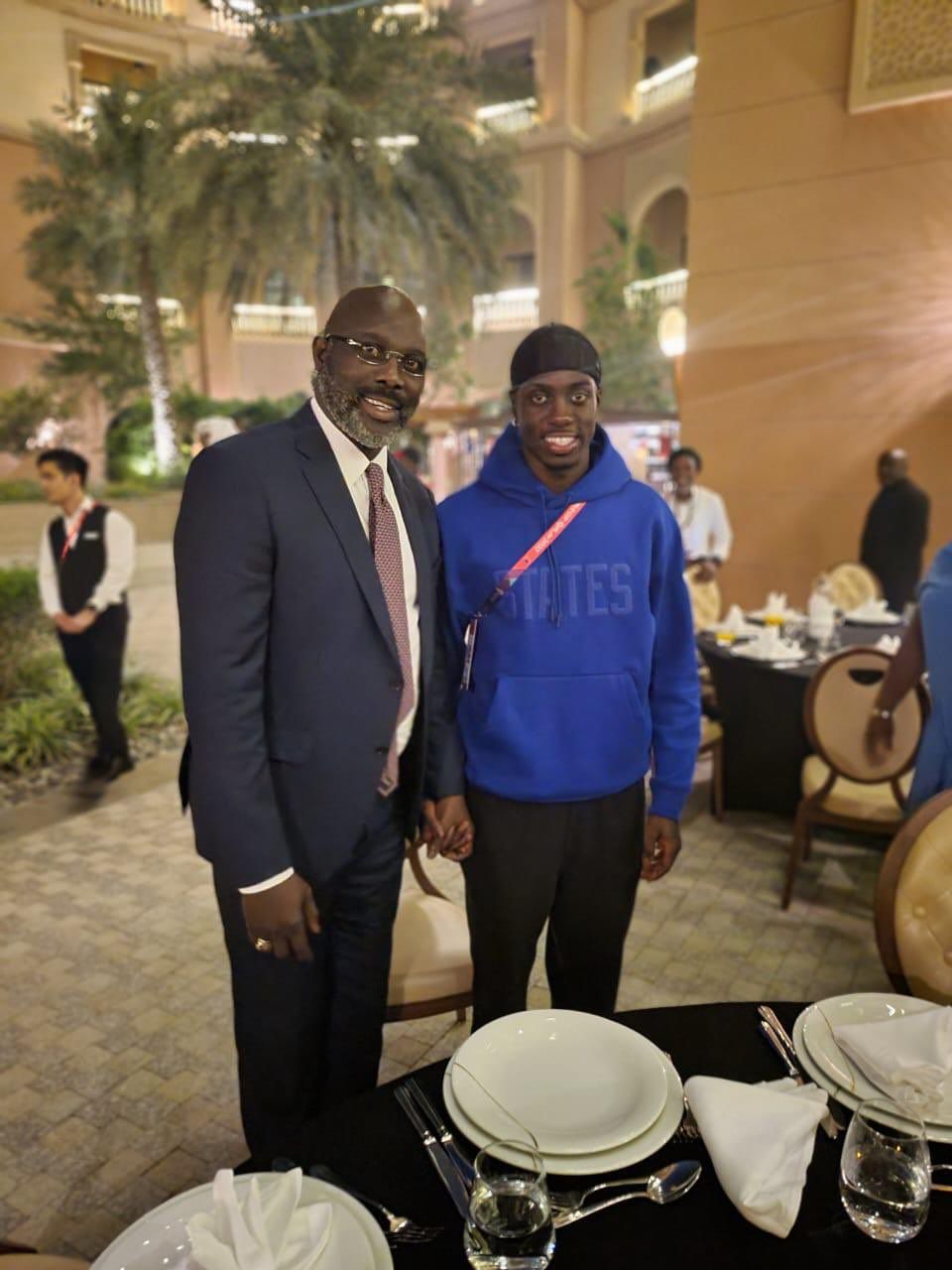 George and Timothy Weah George and Timothy Weah