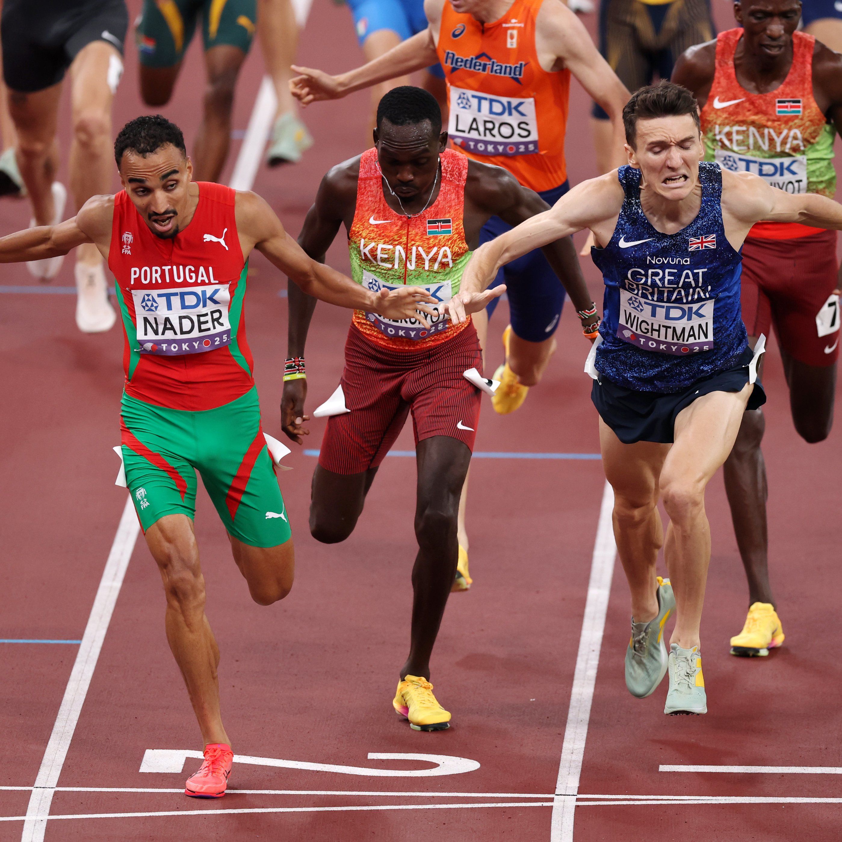 Isaac Nader comes out on top in a thriller. @WorldAthletics Isaac Nader comes out on top in a thriller. @WorldAthletics