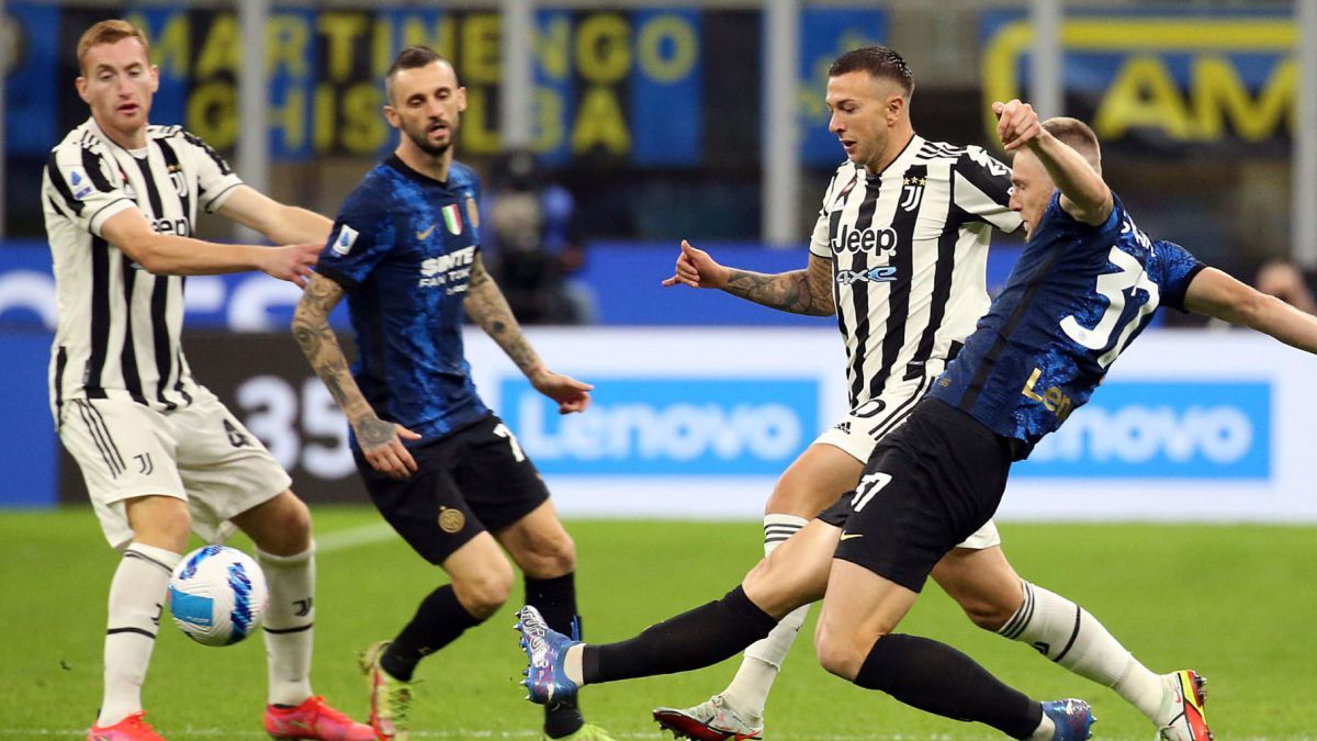 Inter vs Juventus in Serie A