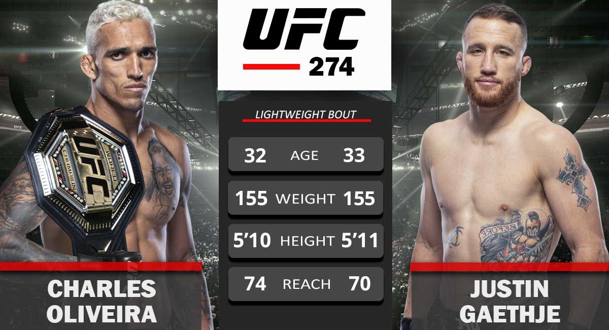 Oliveira vs. Gaethje