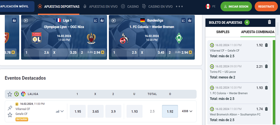 Imagen de Apuestas deportivas de 20Bet