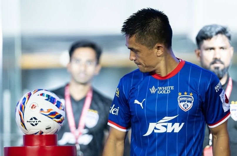 Sunil Chettri. @chetri_sunil11/instagram