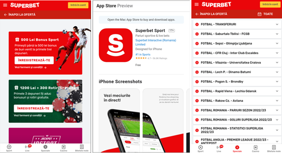 SuperBet Mobile Apps SuperBet iOS App