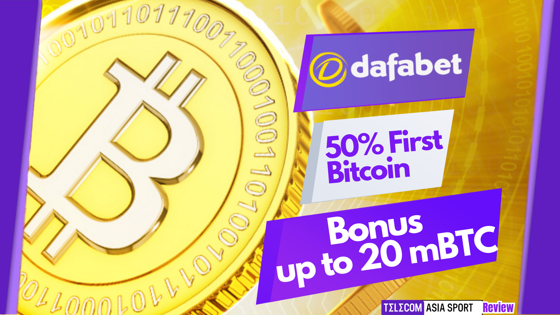 Dafabet First Bitcoin Deposit Bonus