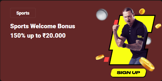 Parimatch India Welcome Bonus