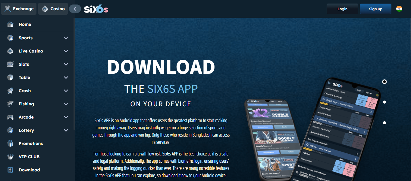 Six6s Official App Download