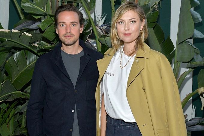 Maria Sharapova and Alexander Gilkes Maria Sharapova and Alexander Gilkes