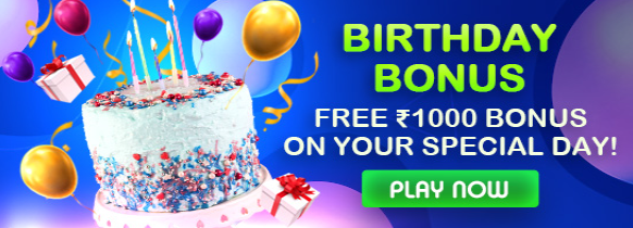 Encash money benefits on your birthday with Crickex