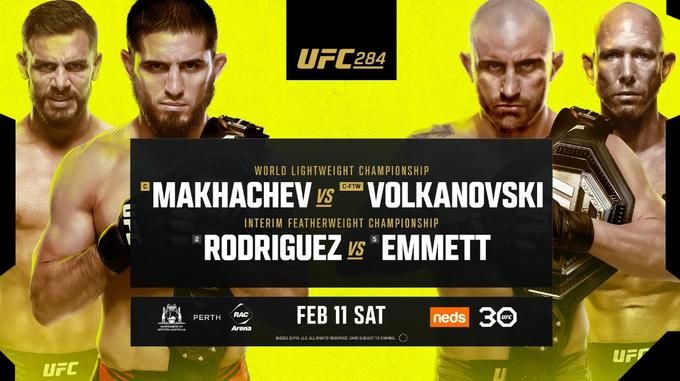 Makhachev vs Volkanovski
