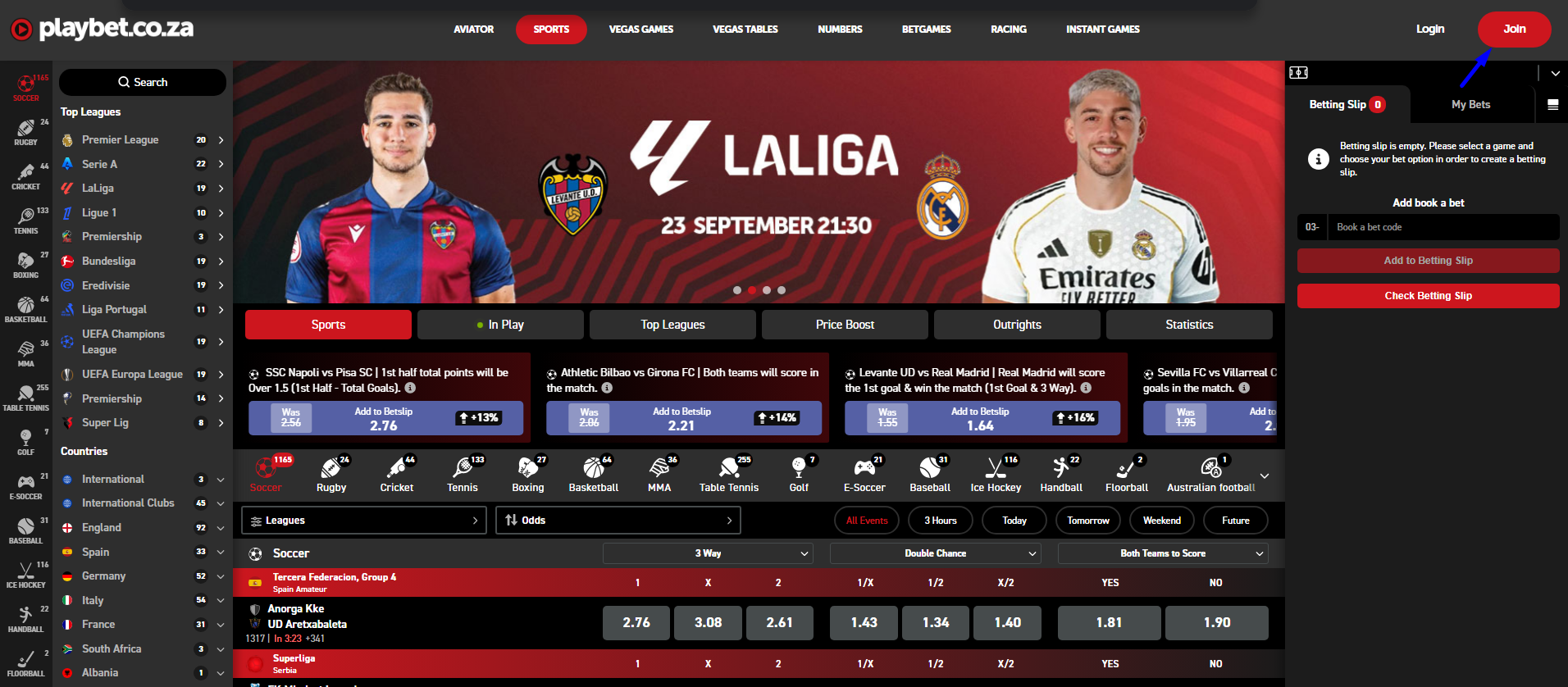 Step 2 - Click the Join Button
