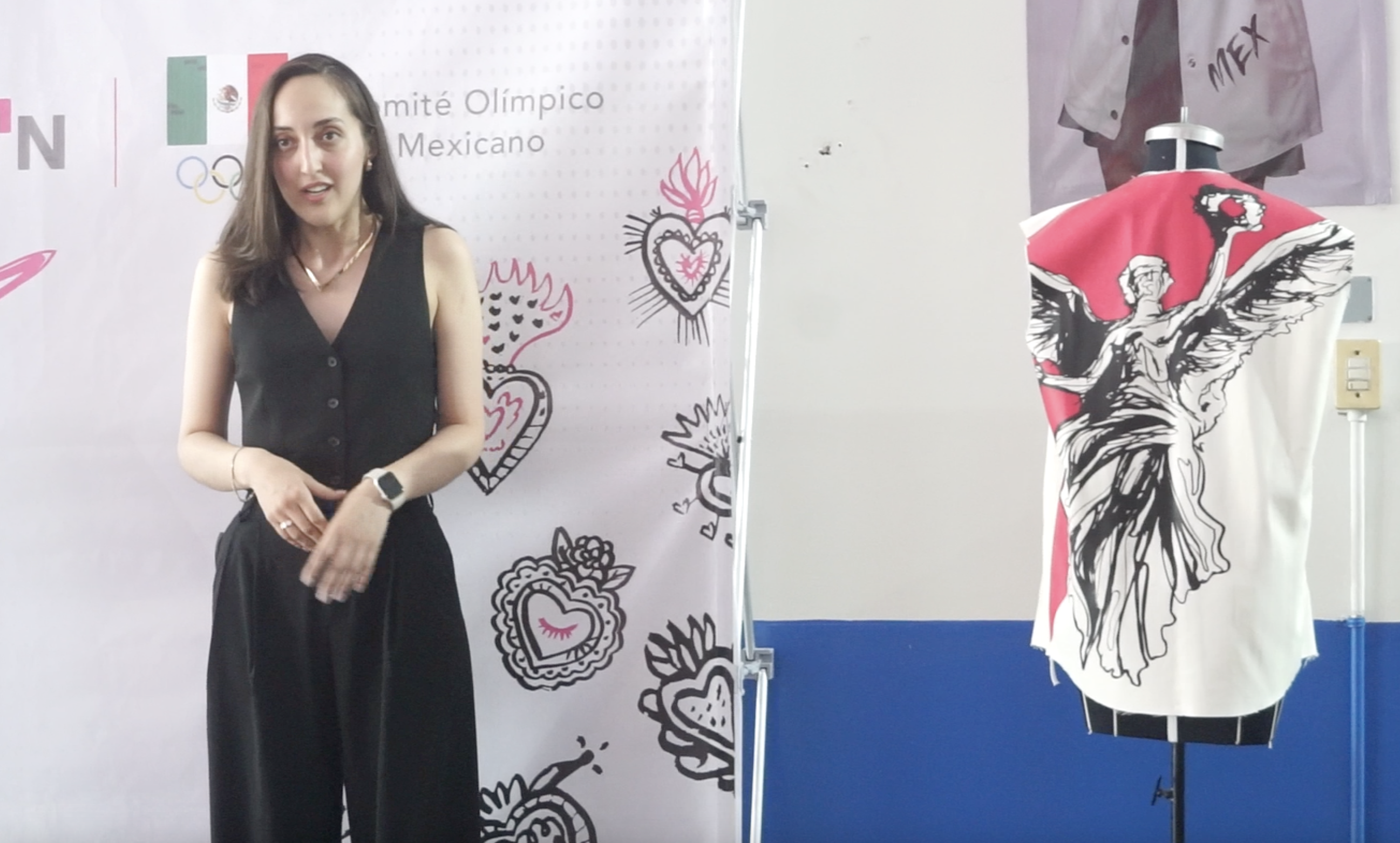 La diseñadora Marijose Rivera .