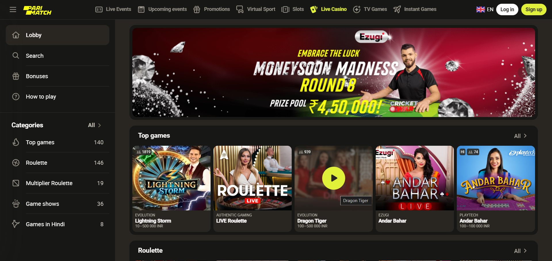 Casino live dealer Live dealer games in casino