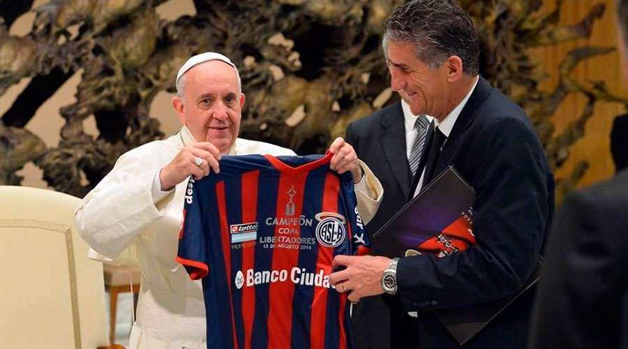 El Papa Francisco es aficionado a San Lorenzo de Almagro