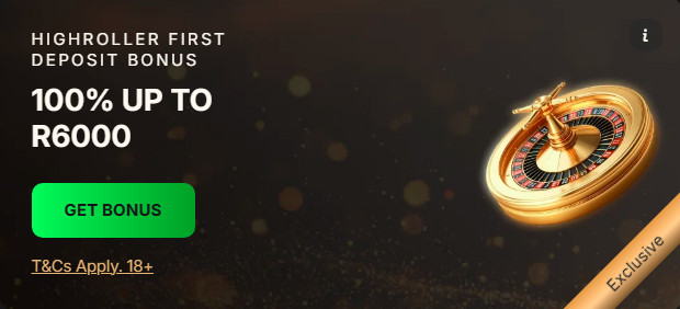 Pantherbet South Africa Highroller Deposit Bonus Image Pantherbet Highroller Deposit Bonus Banner