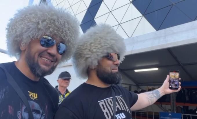 The fans of Islam Makhachev from Bashkiria, Russia The fans of Islam Makhachev from Bashkiria, Russia