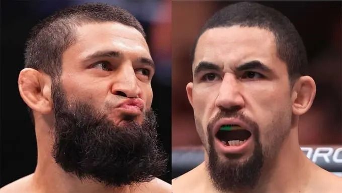 Khamzat Chimaev, Robert Whittaker Khamzat Chimaev, Robert Whittaker