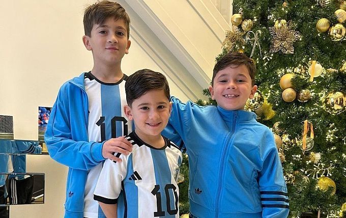 Lionel Messi's sons