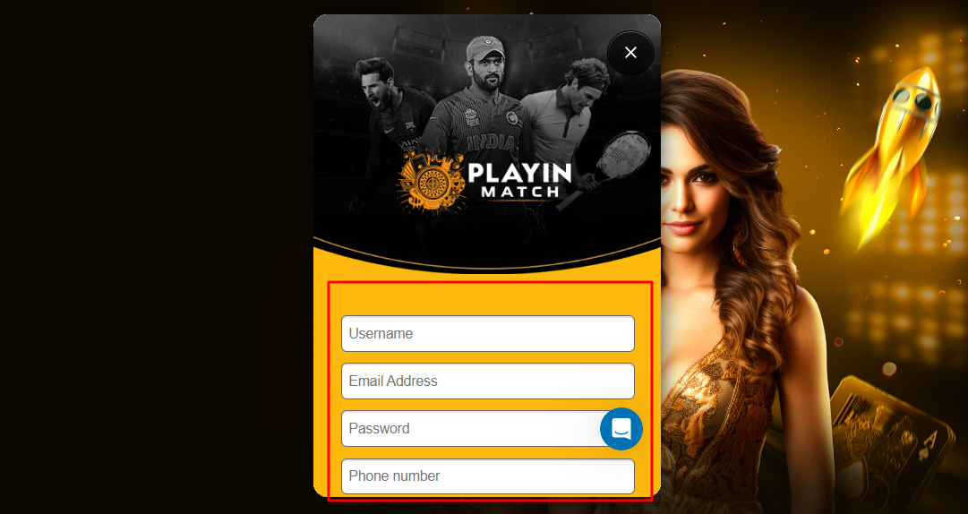 Playinexch Complete Sign Up Details