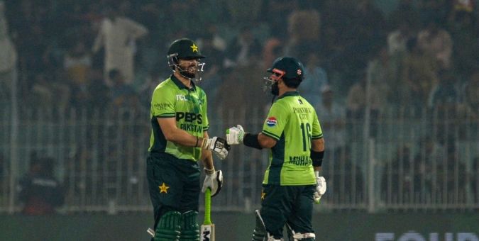 Rizwan, Salman steer Pakistan to thrilling two-wicket win. @PCB