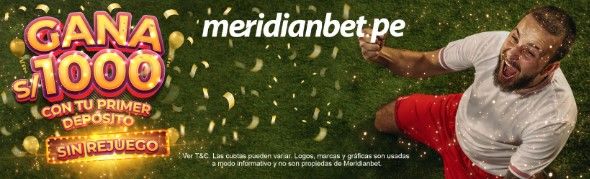 Promociones disponibles en Meridianbet Perú