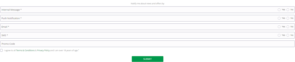 Hollywoodbets sign-up process