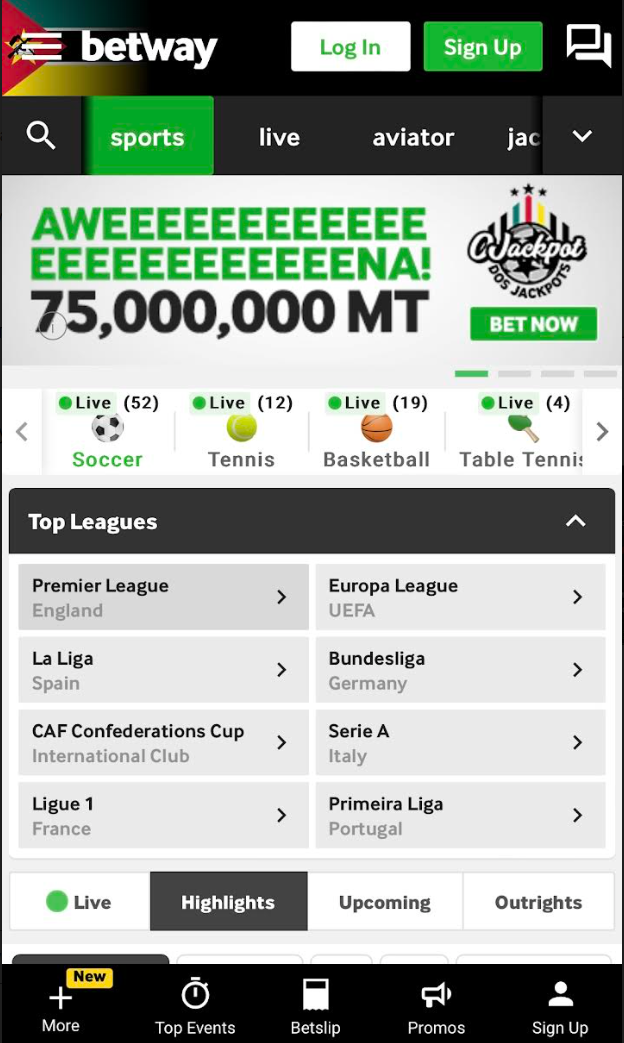 Betway Bet Aviator Moçambique