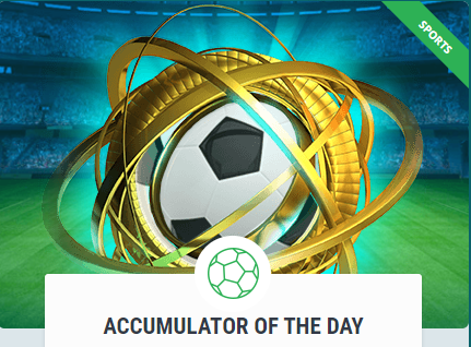22Bet Sportsbook Accumulator of the Day
