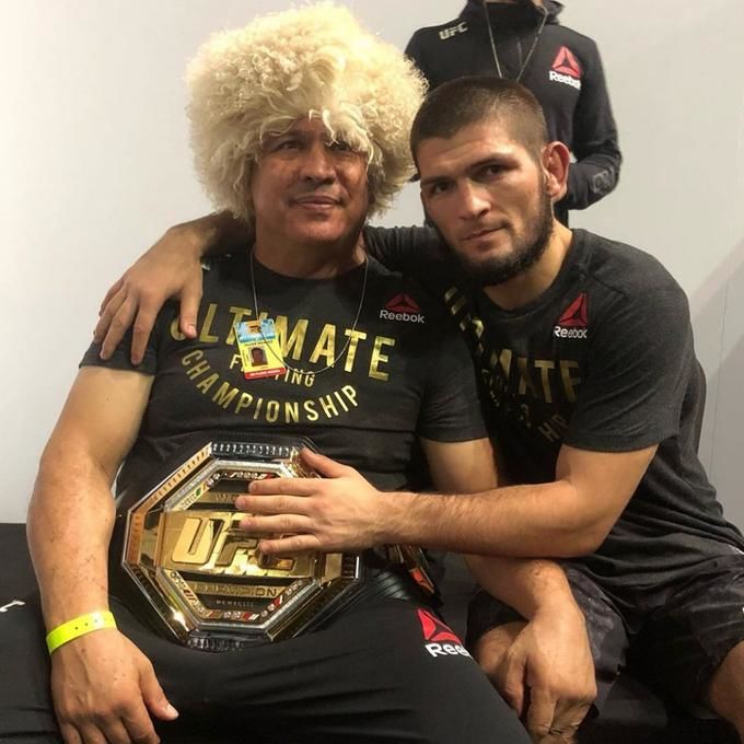 Javier Mendez and Khabib Nurmagomedov