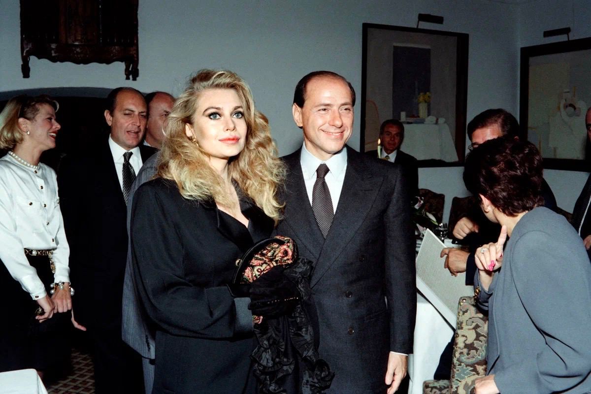 Veronica Lario and Silvio Berlusconi