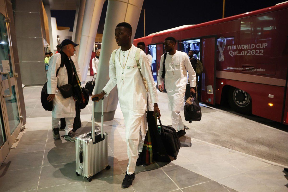 The Teranga Lions’ arrival in Qatar