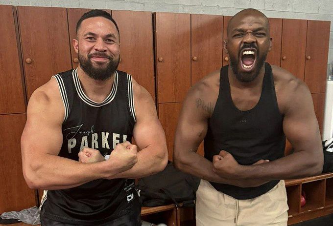 Joseph Parker, Jon Jones Joseph Parker, Jon Jones