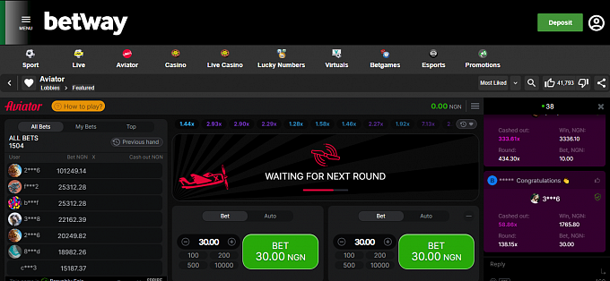 The Betway Casino Red Rocket Game Banner