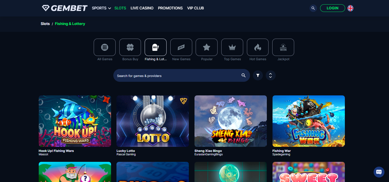 Gembet Fishing Games Gembet Asia Fishing Games