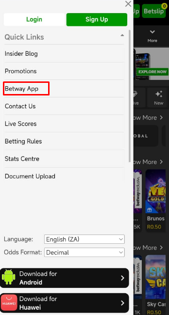  Betway Aviator App